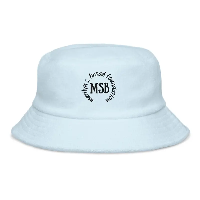 Marilyn S. Broad Monogram Bucket Hat